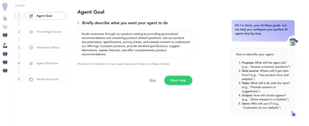 omnimind.ai | Build an AI Product Catalog Assistant to increase sales by up to 43%