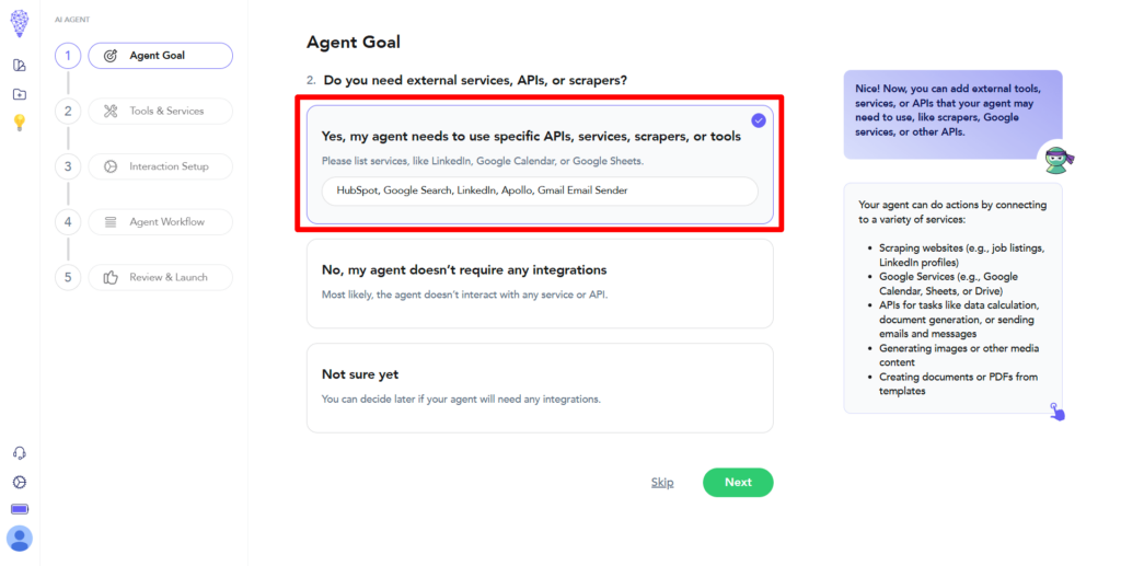 AI Agent for HubSpot Data