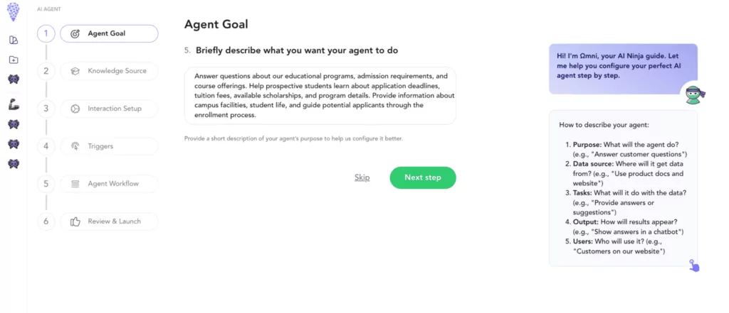 omnimind.ai | Build AI Admissions Counselor and Boost Enrollment by 30%