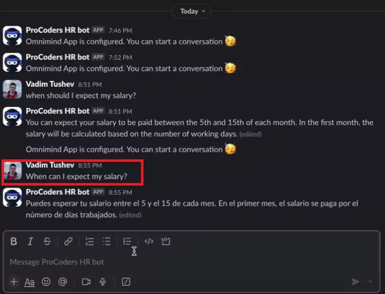 omnimind.ai | How to Create AI HR Onboarding Support Bot for Slack and Reduce Costs by 38% omnimind.ai | How to Create AI HR Onboarding Support Bot for Slack and Reduce Costs by 38%