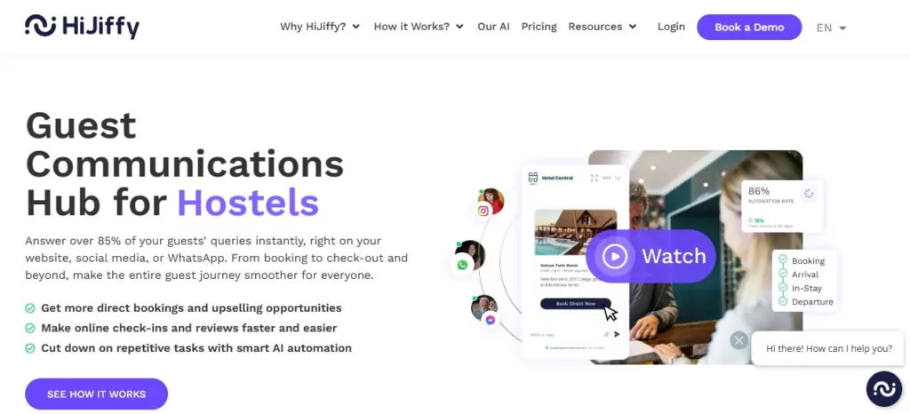 AI for hotels—HiJiffy